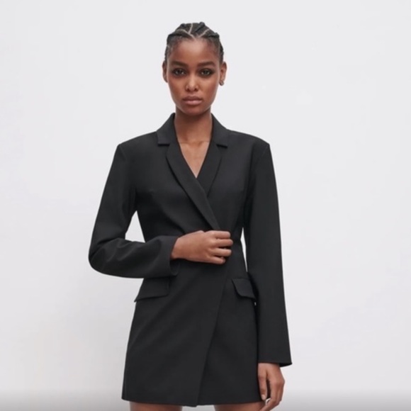 Zara Dresses & Skirts - Black Blazer Dress from Zara